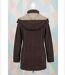 Manteau Polaire Femme Contre-collé MAYFLOWER TOKYO3 – Marron Chocolat-4