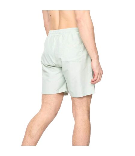 Mens Wabasso Swim Shorts Mint Crosshatch