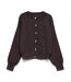 Gilet marron femme vero moda noella-2