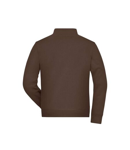 Veste Solid Homme Marron James And Nicholson