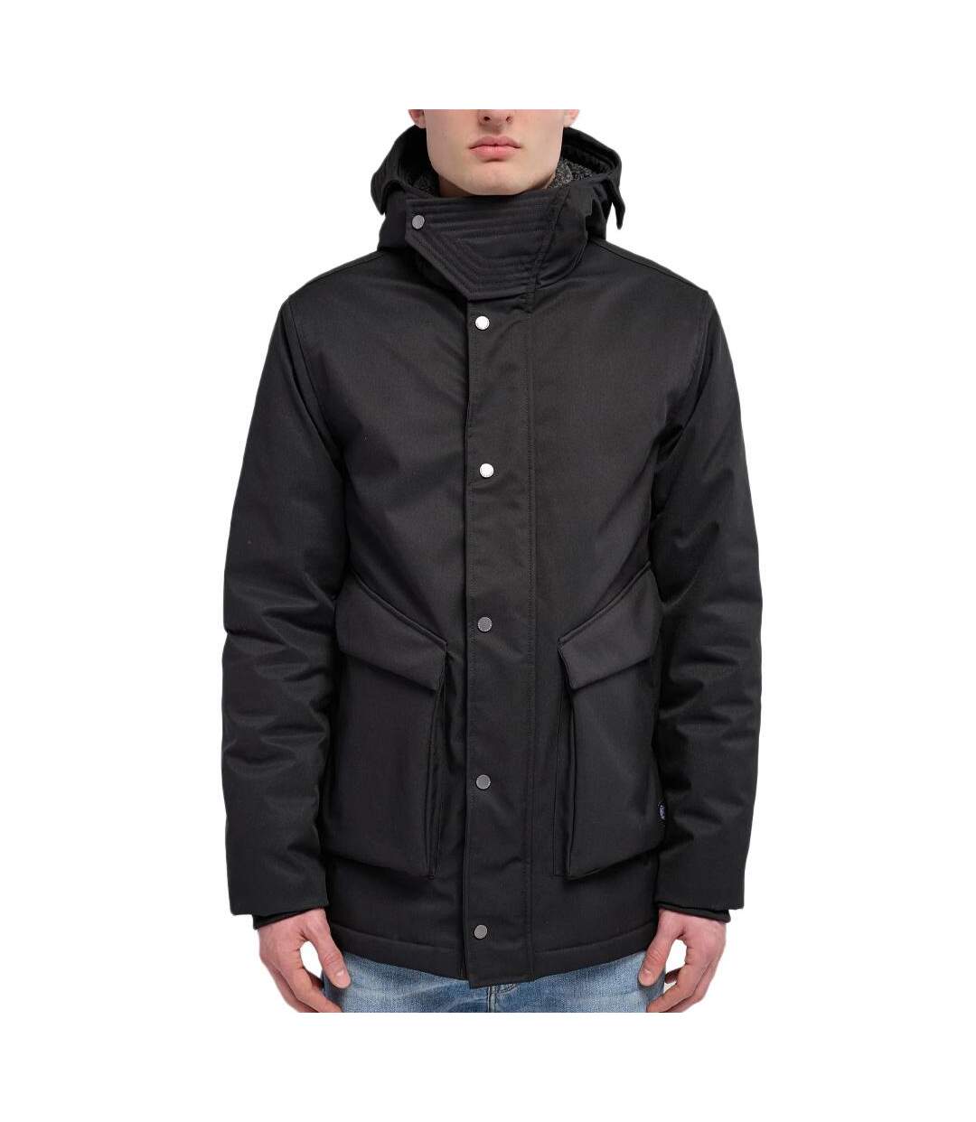 Parka noir homme teddy smith donald-1