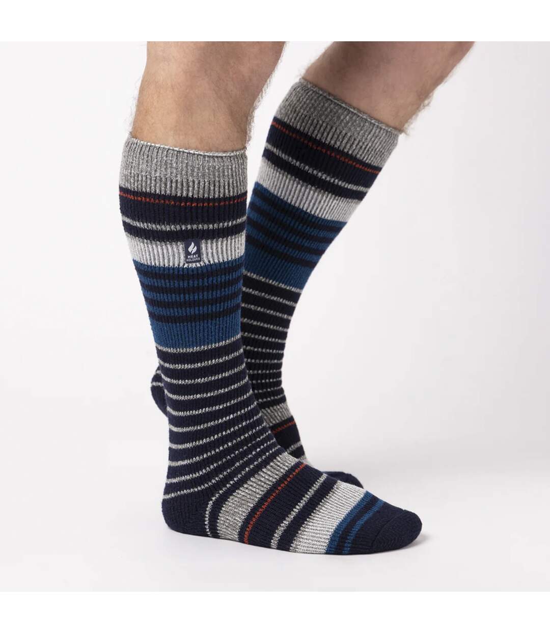 Chaussettes thermiques à motifs de ski pour hommes-3
