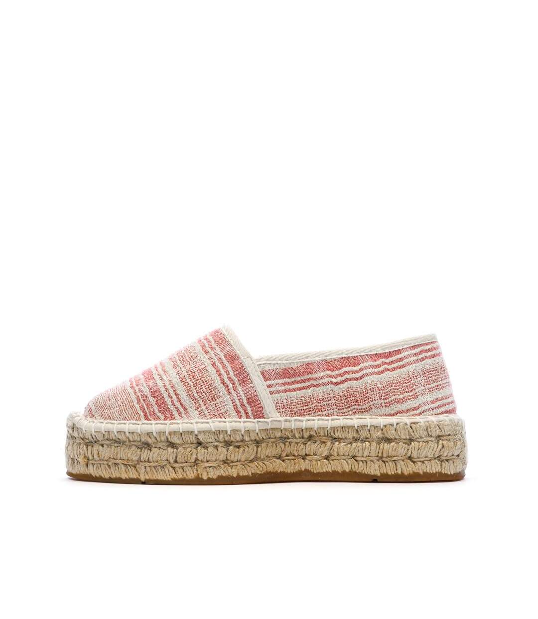 Espadrilles blanches/rouges femme pare gabia aduna-1