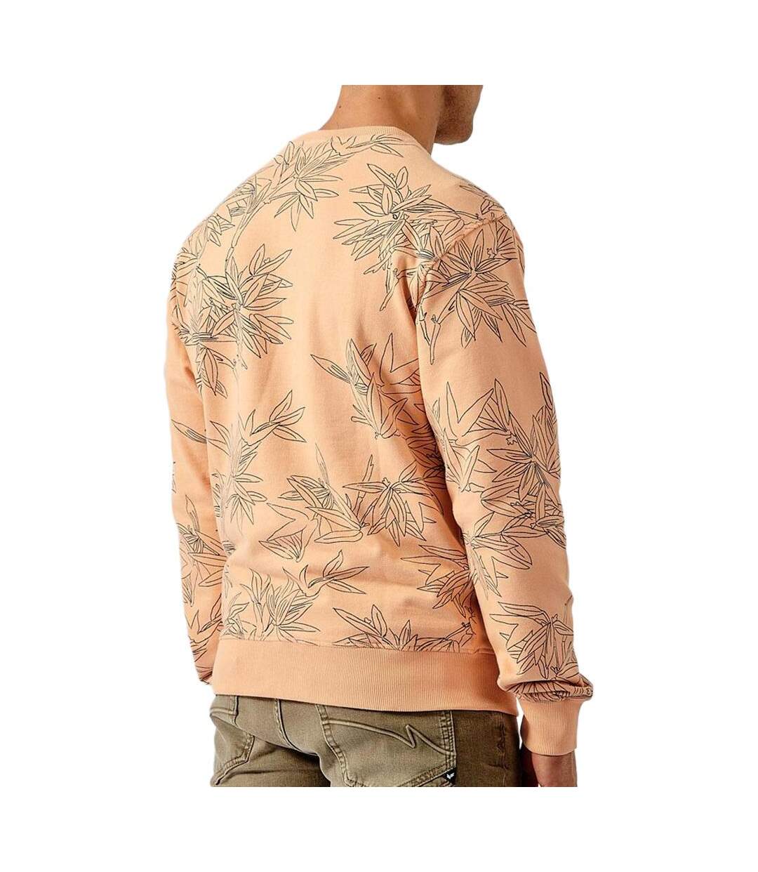 Sweat orange homme kaporal nave-2