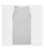 Mens classic fitted tank top white Stedman