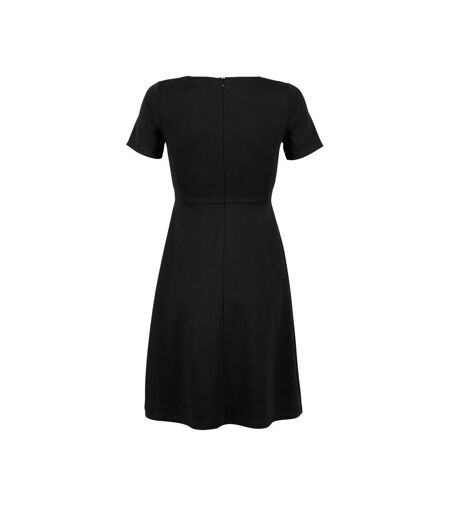 Robe Mi-longue Camille Femme Noir Sombre NEOBLU