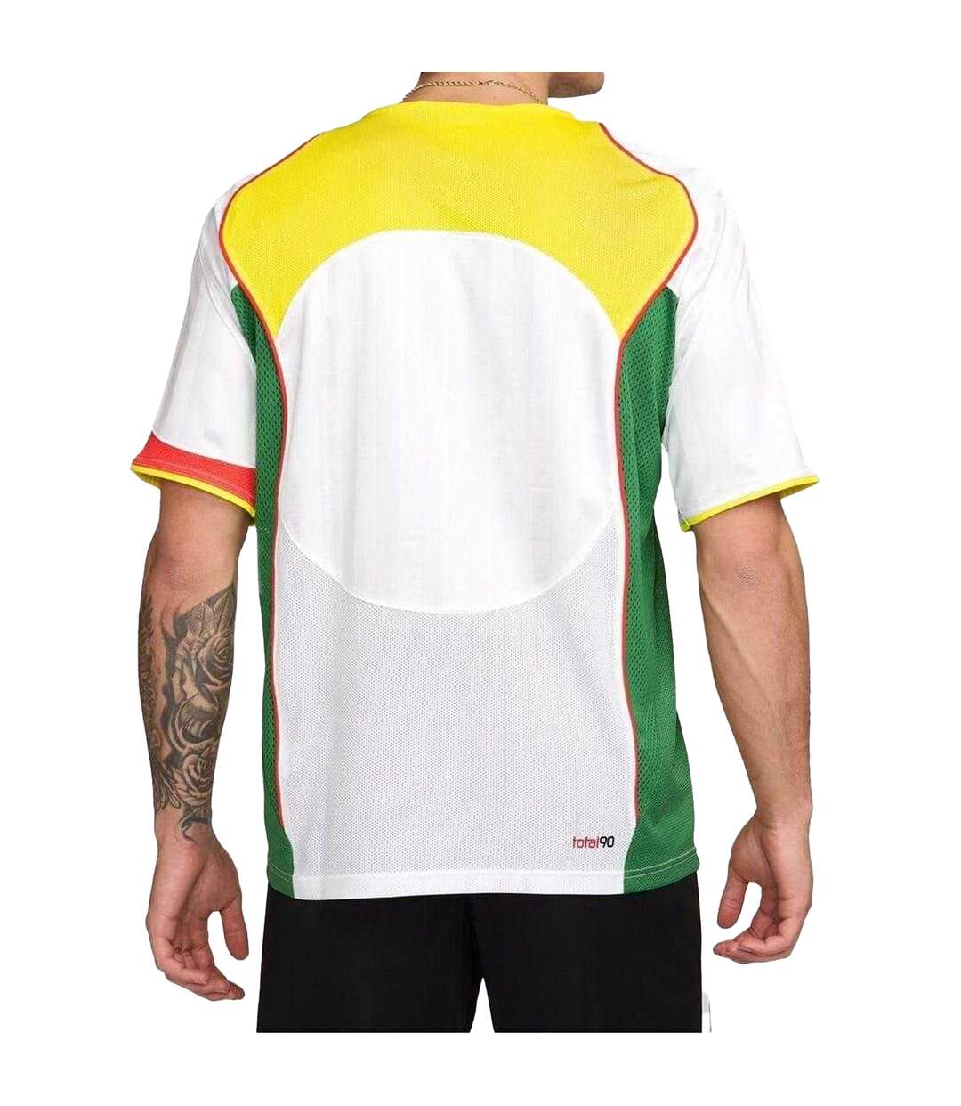 Maillot De Foot Total Energy Adulte Blanc Jaune Nike-2