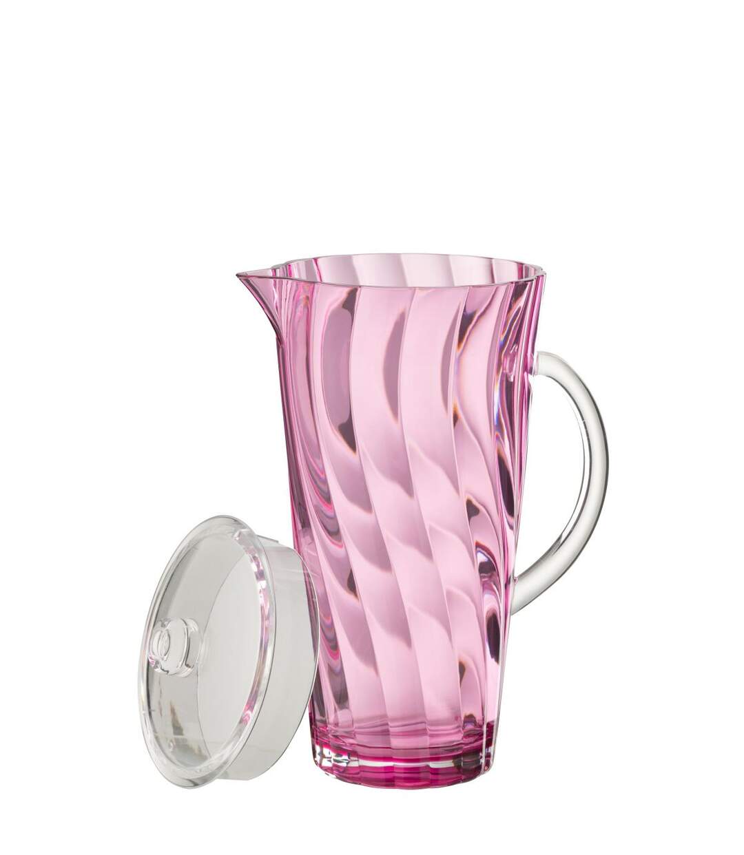 Carafe Réutilisable Vague 2,32L Rose-2
