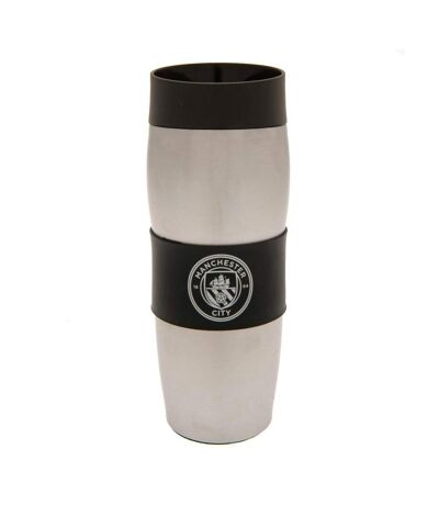 Manchester City FC Thermal Flask (Gray/Black) (One Size) - UTTA8455