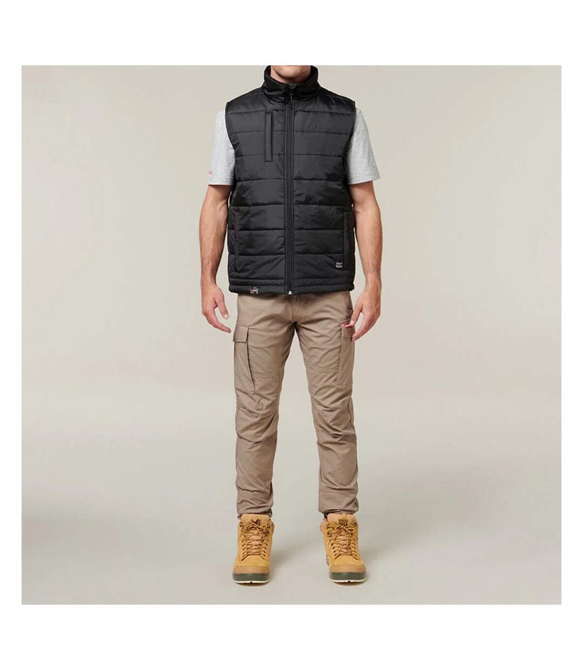 Hard Yakka Mens Puffa 2.0 Vest (Black)
