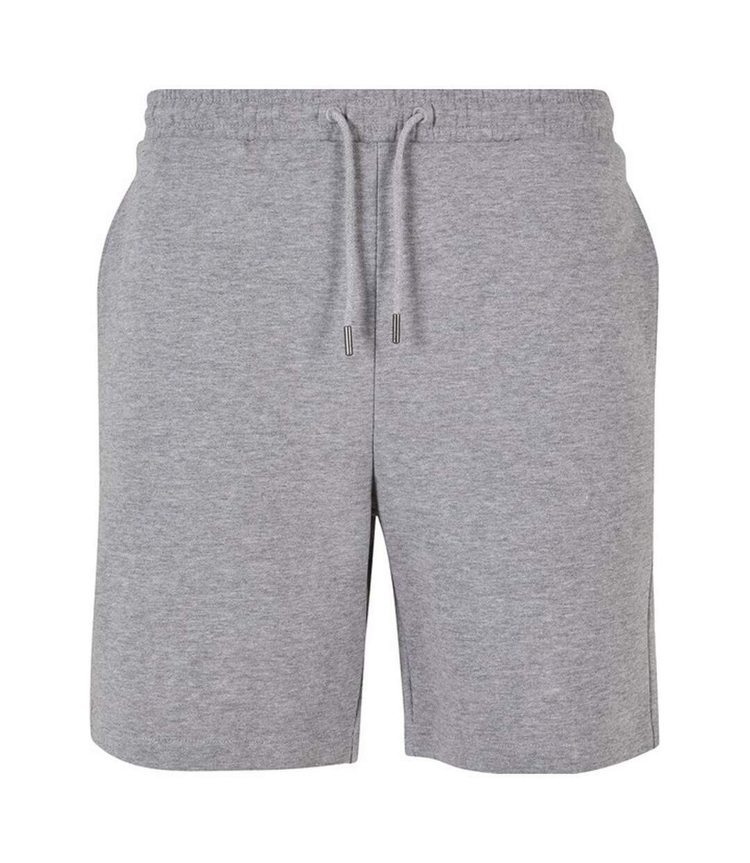 Short de jogging homme gris chiné Build Your Brand