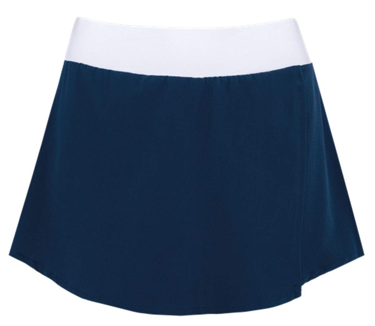 Jupe de padel avec short intégré - Femme - PA1031 - bleu marine et blanc-1