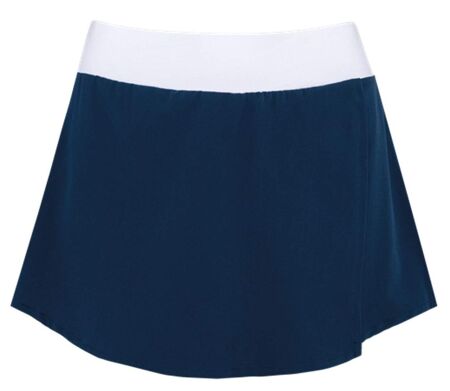 Jupe de padel avec short intégré - Femme - PA1031 - bleu marine et blanc