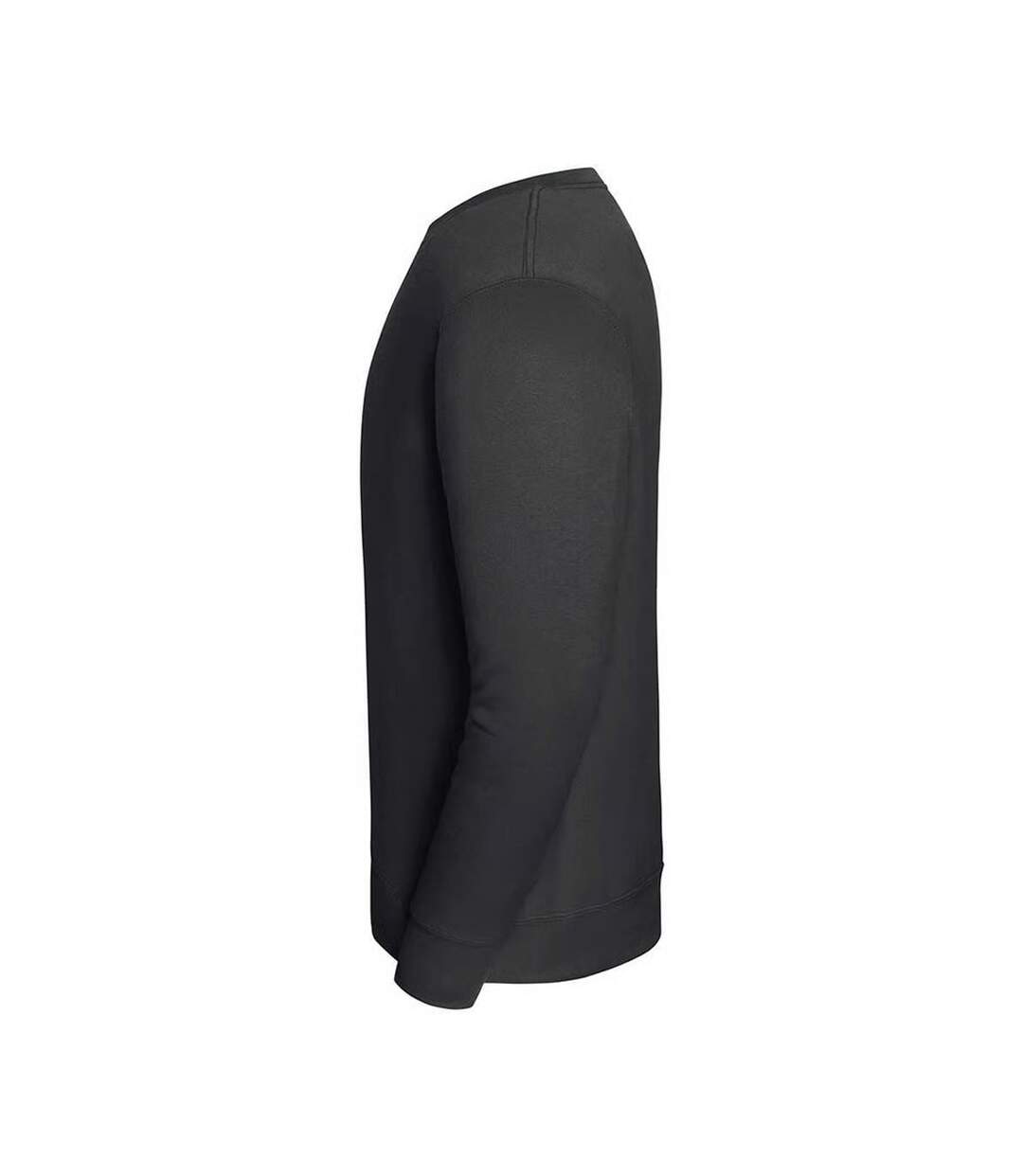 Sweat Uni Col Ars-du-cou Iconic Premium Homme Anthracite Fruit Of The Loom-3