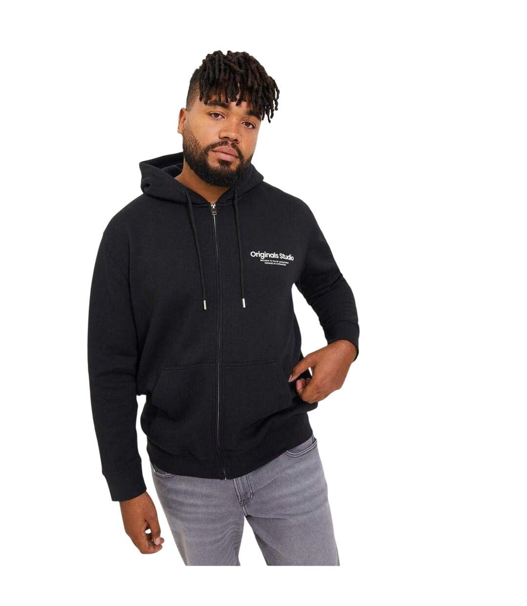 Veste À Capuche Vester Homme Noir Jack And Jones-2