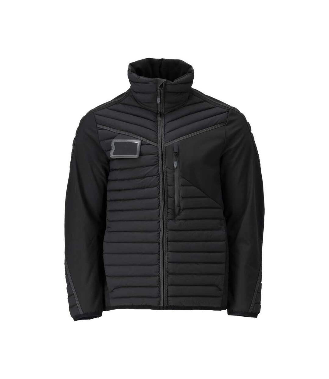 Mens Customized Jacket Black Mascot-1