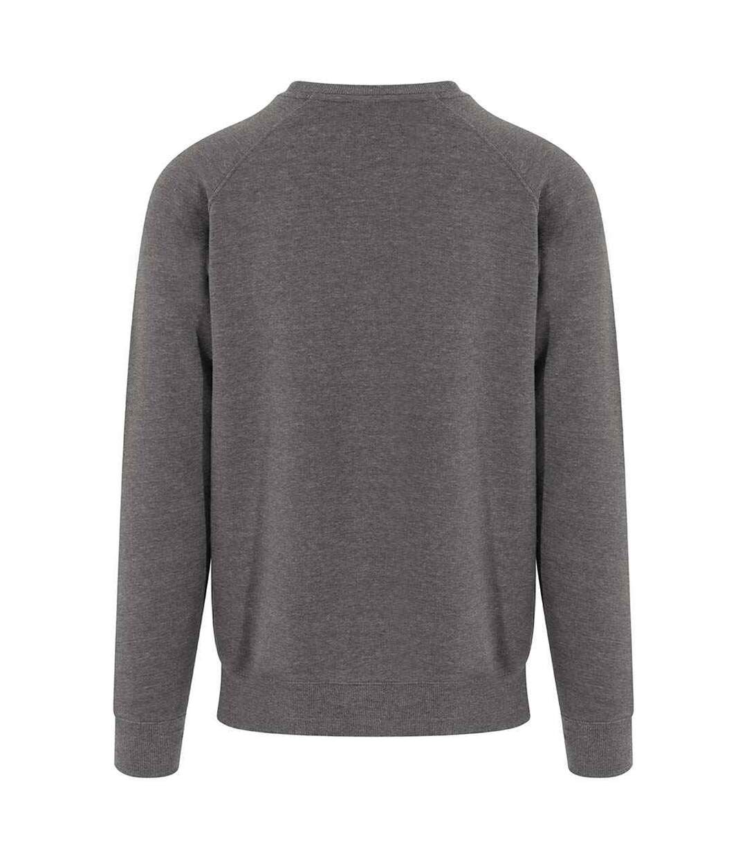 Mens Graduate Heavyweight Sweatshirt Charcoal Awdis-2