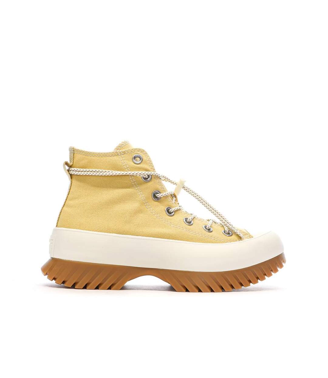 Baskets jaunes femme converse chuck taylor-2