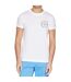 T-shirt Motif/style Logo Dans Cercle Homme Blanc Tommy Hilfiger-1