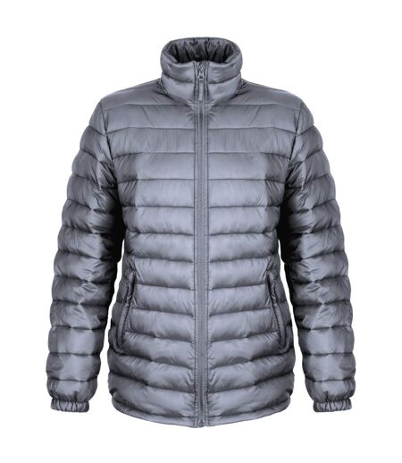 Result Ladies/Womens Ice Bird Padded Jacket (Water Repellent & Windproof) (Frost Gray)