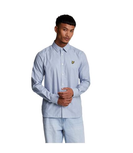 Chemise homme bleu pastel / blanc Lyle & Scott Lyle & Scott