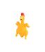 Jouet pour Chien Sonore Poulet Rôti 20cm Orange-1