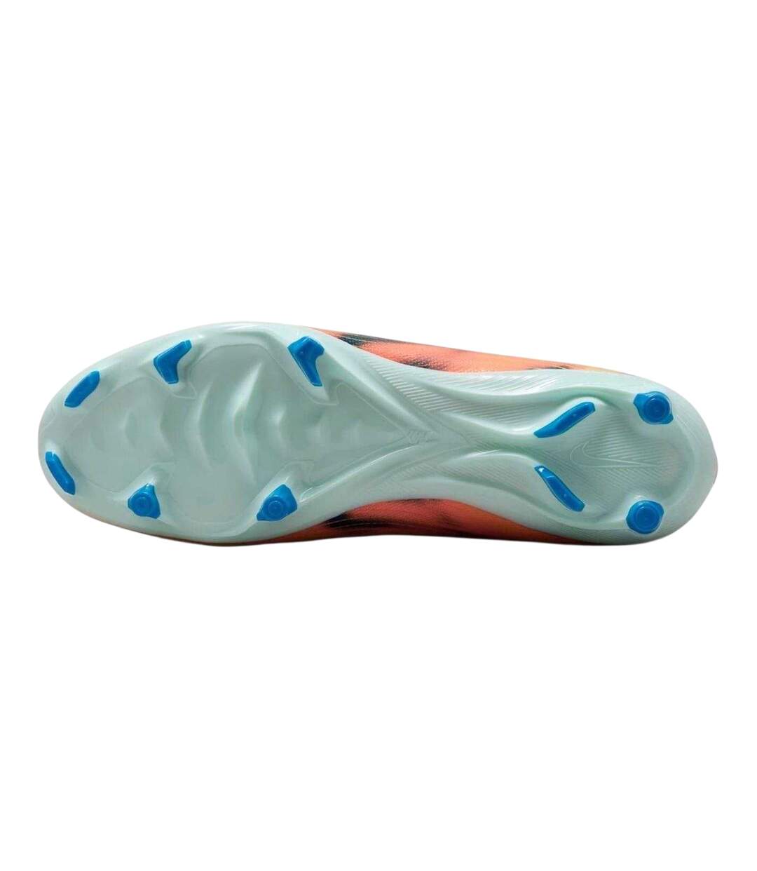 Chaussures De Foot Pour Terrain Ferme Zoom Mercurial Vapor Homme Orange Melon Nike-4