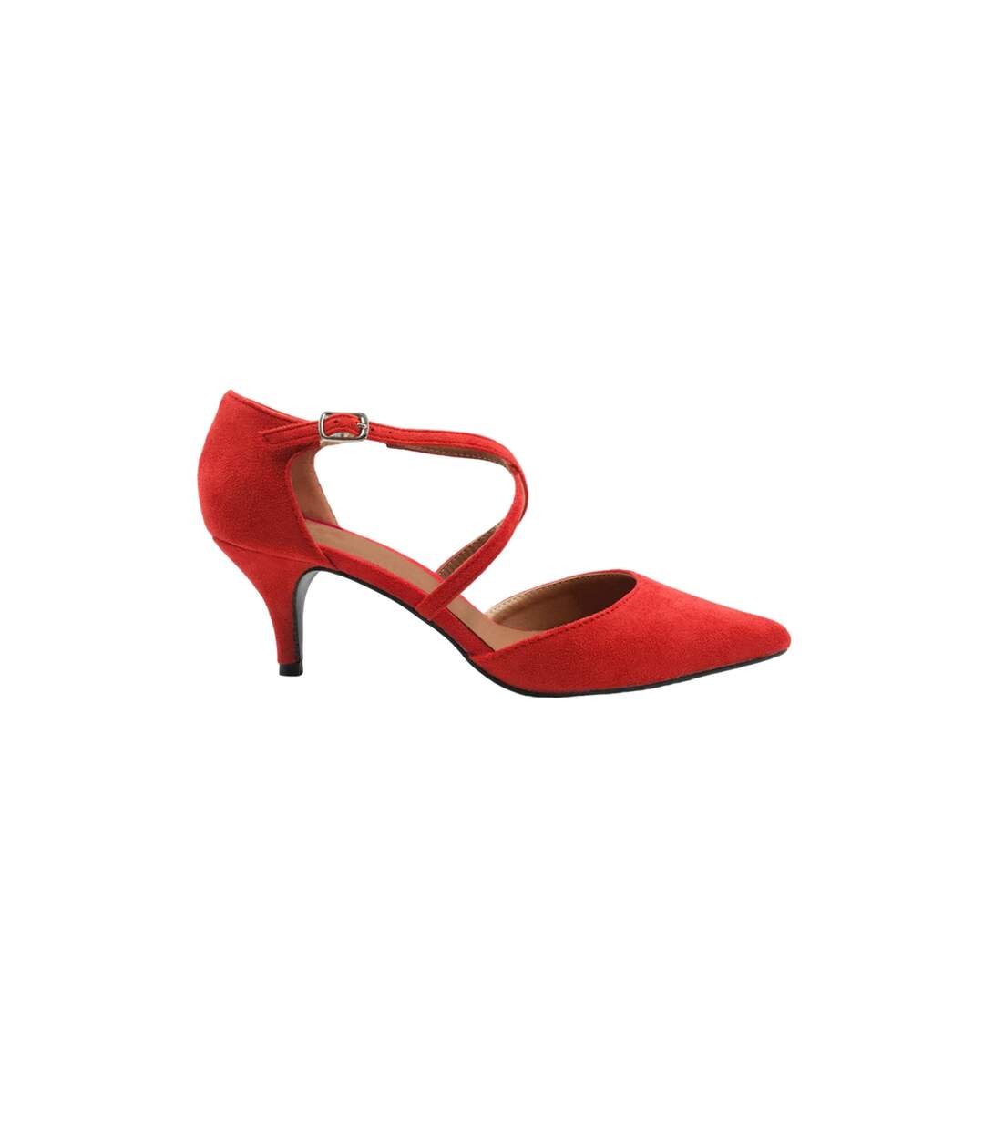 Chaussures kennedi femme rouge Where´s That From-1