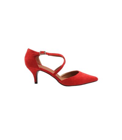 Chaussures kennedi femme rouge Where´s That From