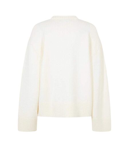 Pull Motif/style Logo Arqué Femme Vieux Blanc Jack Wills