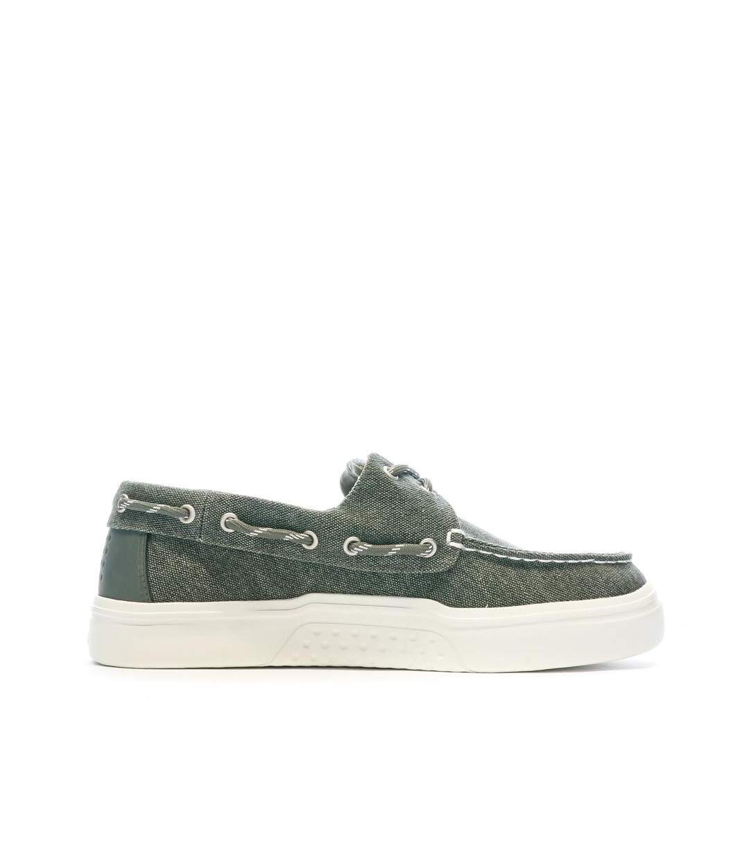 Chaussures bateaux grises homme tbs wallene-2