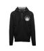 Mens Relaxed Fit Full Zip Hoodie Black Aquascutum-1