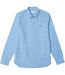 Mens Regular Long-sleeved Shirt Pastel Cornflour Blue Lacoste-2