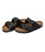 Sandales Arizona Adulte Noir Birkenstock-1