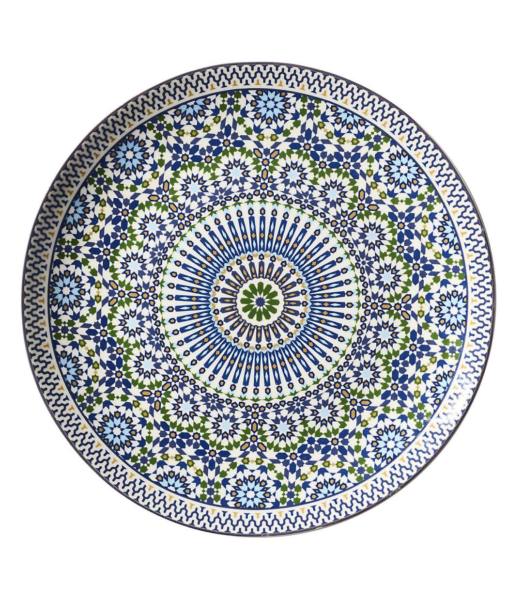 Lot de 6 Assiettes Plates Sana 26cm Multicolore-1
