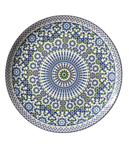Lot de 6 Assiettes Plates Sana 26cm Multicolore