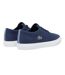 Mens Canvas Grip Flat Trainers Navy Lacoste-2