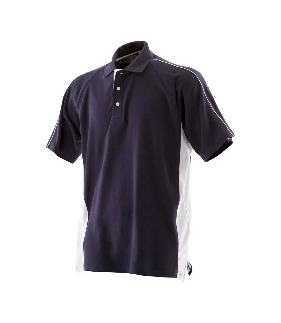 Polo homme bleu marine / blanc Finden & Hales