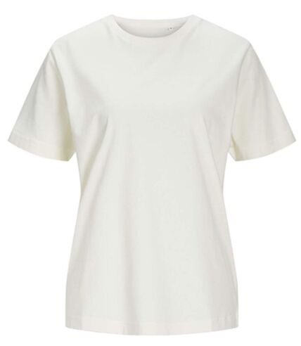 T-shirt manches courtes - JACK&JONES - Femme - JJ3914 - blanc cassé