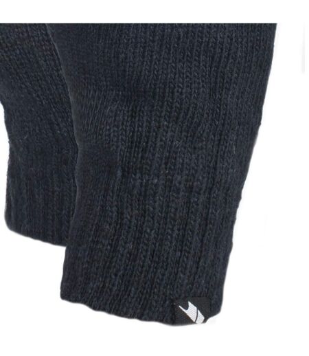 Bargo gants en tricot homme noir Trespass