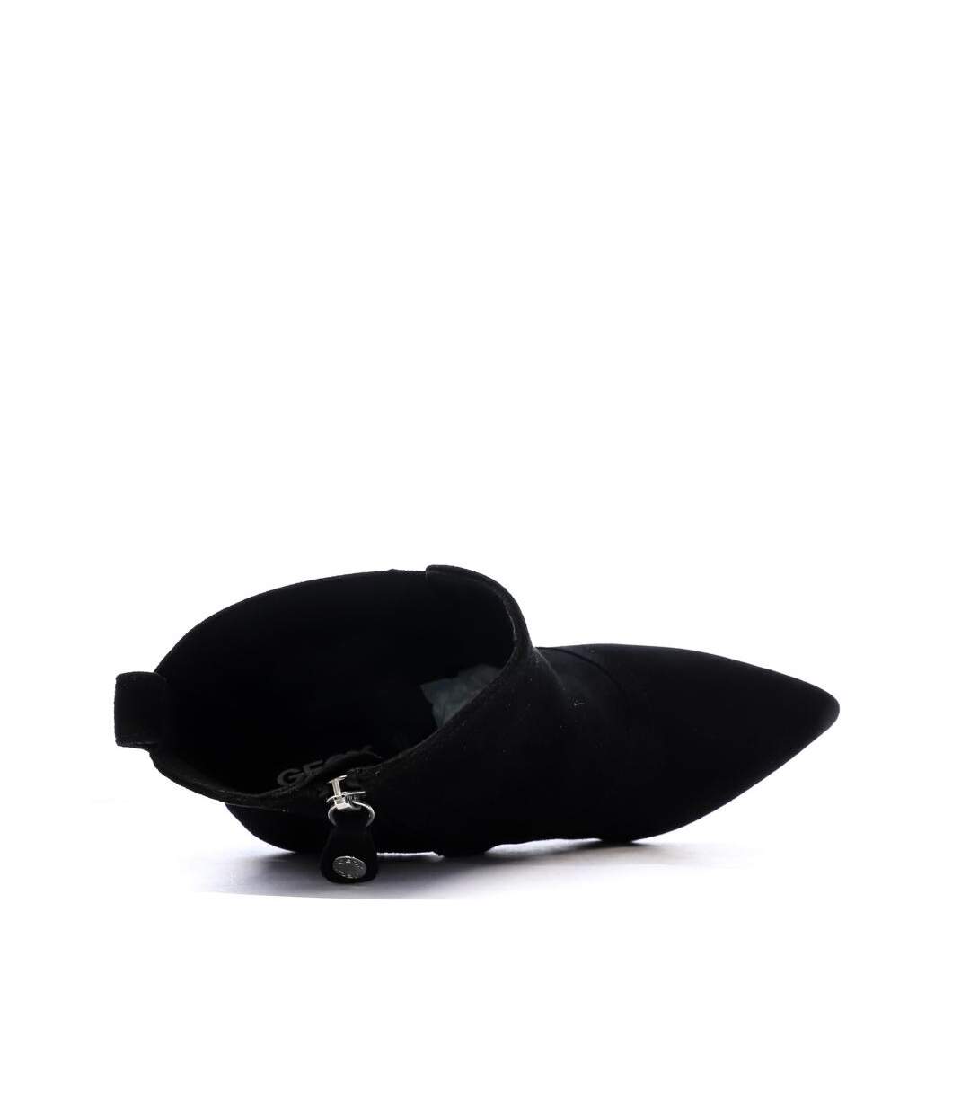 Bottines noir femme geox faviola-4