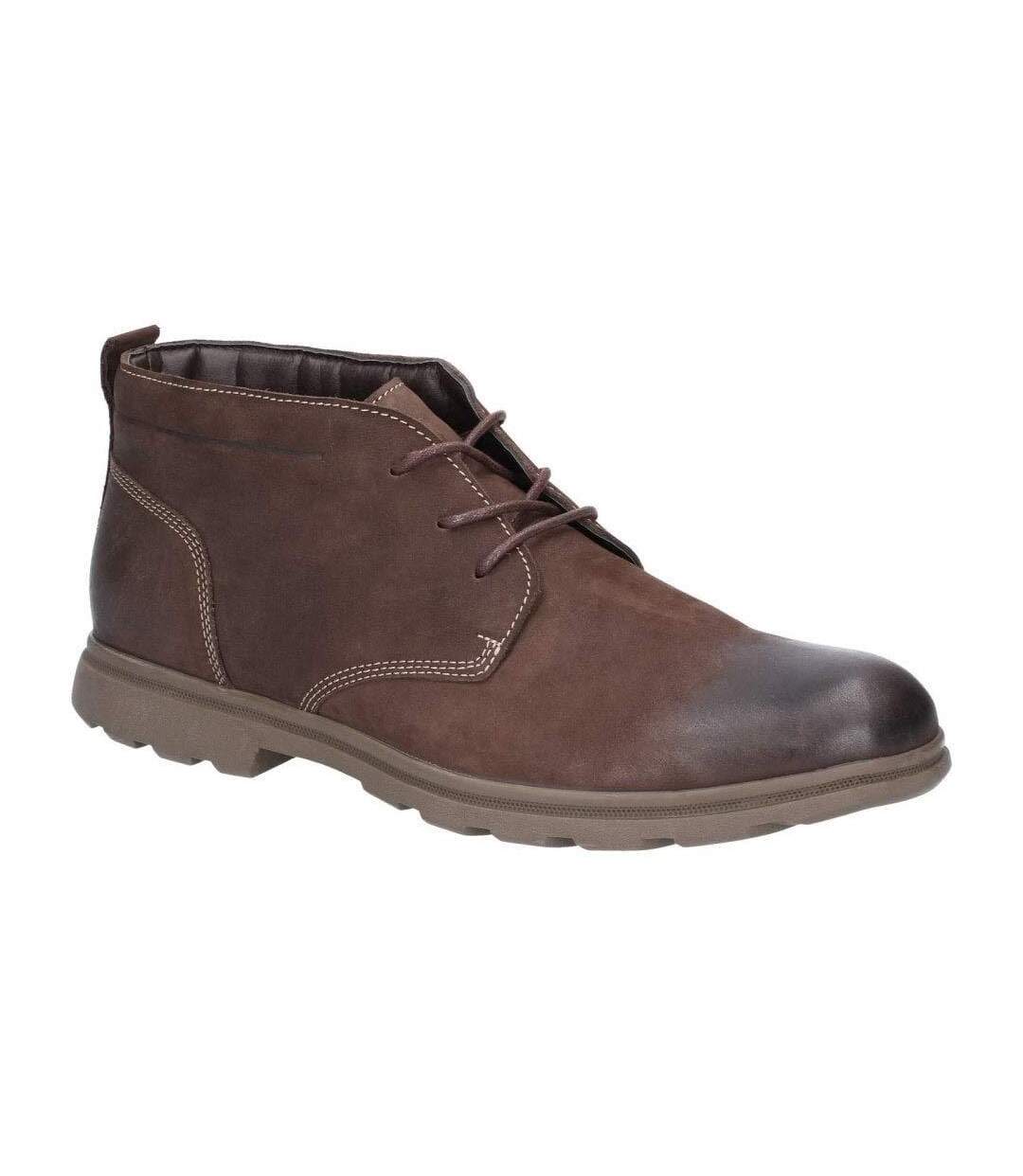 Bottines chukka tyson homme marron Hush Puppies-1