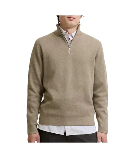 Pull beige homme jack & jones milanoe