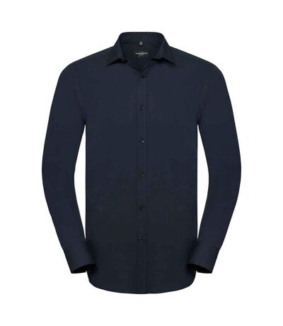 Chemise formelle ultimate homme bleu marine vif Russell Collection Russell Collection