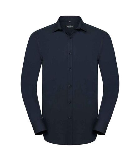 Chemise formelle ultimate homme bleu marine vif Russell Collection Russell Collection