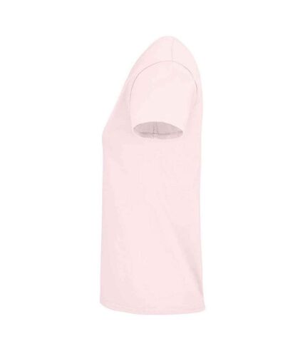 SOLS Womens/Ladies Crusader Organic T-Shirt (Pale Pink)