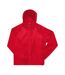 Unisex Adult #reset Windbreaker Red B&C-1