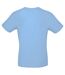 Tee-shirt B&c Mens #e150 Bleu Ciel B And C-2