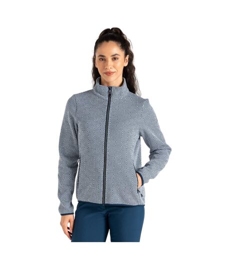 Womens/ladies descend jumper moonlight denim/white Dare 2B