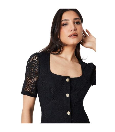 Mini robe femme noir Dorothy Perkins